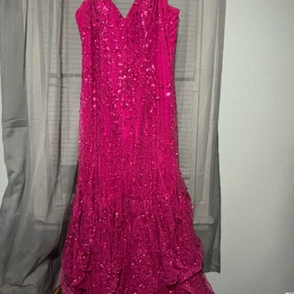 True Blue evening gown/prom gown